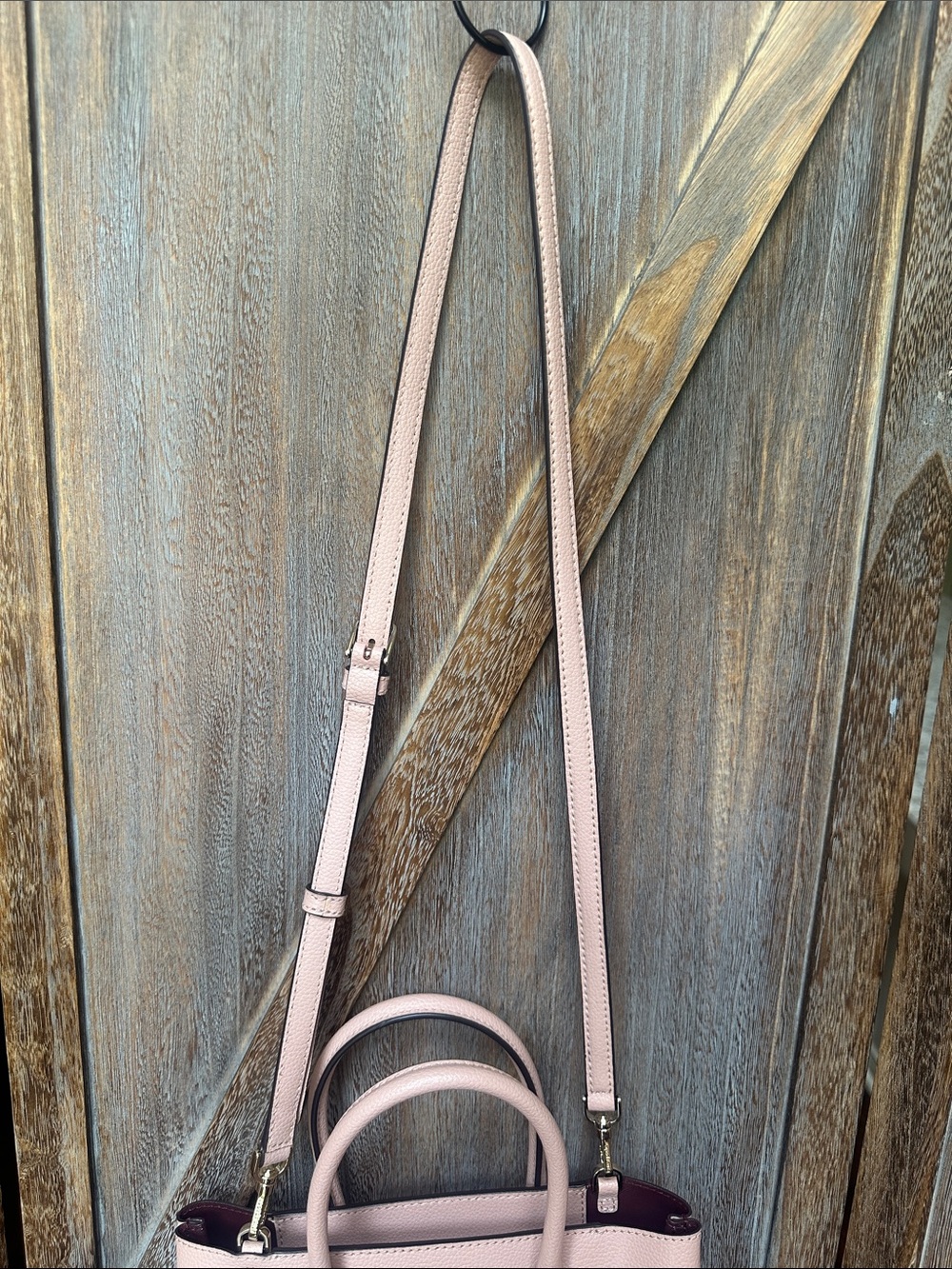 Kate Spade Small Satchel Light Pink Tote with Removable Crossbody Strap - Picture 14 of 16